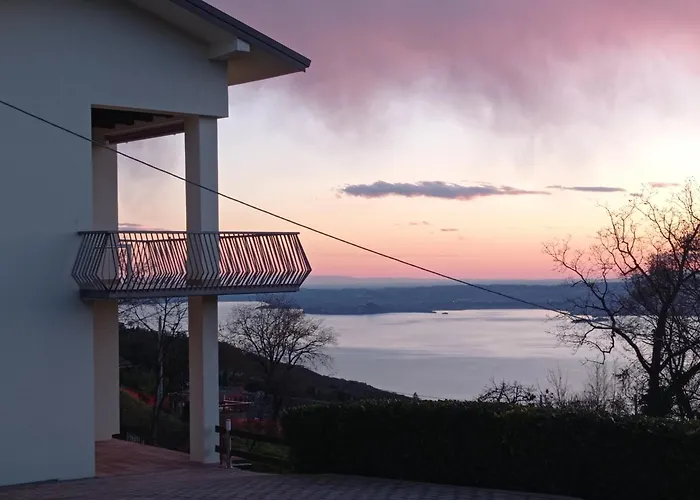 Garda Lake Panorama Villa With Garden & Bbq